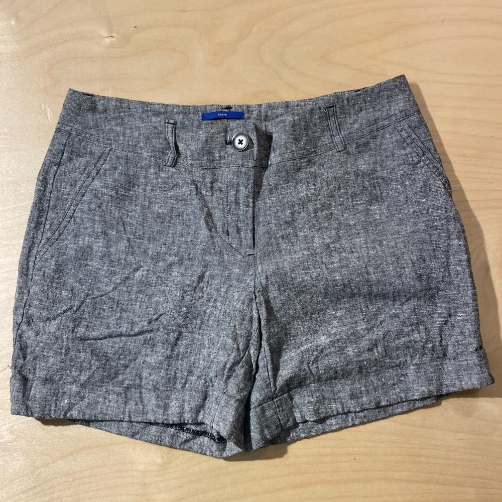 Apt. 9 Torie Gray Women's Shorts 6 (NA)